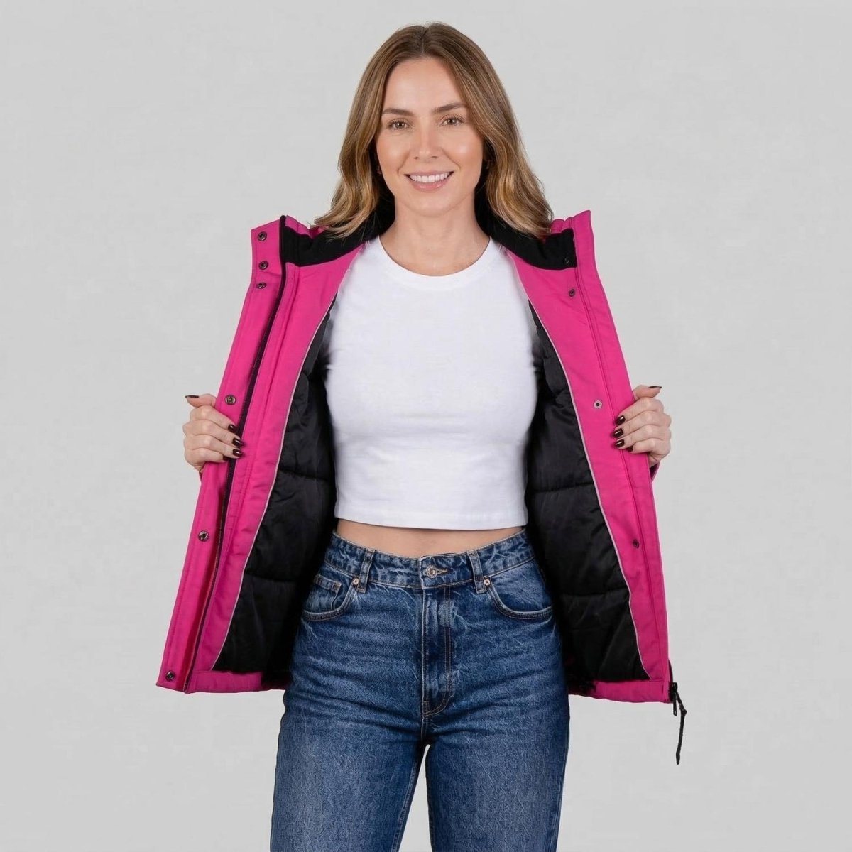 Chamarra parka para mujer con gorro ajustable y múltiples bolsas Greenlander - Greenlander