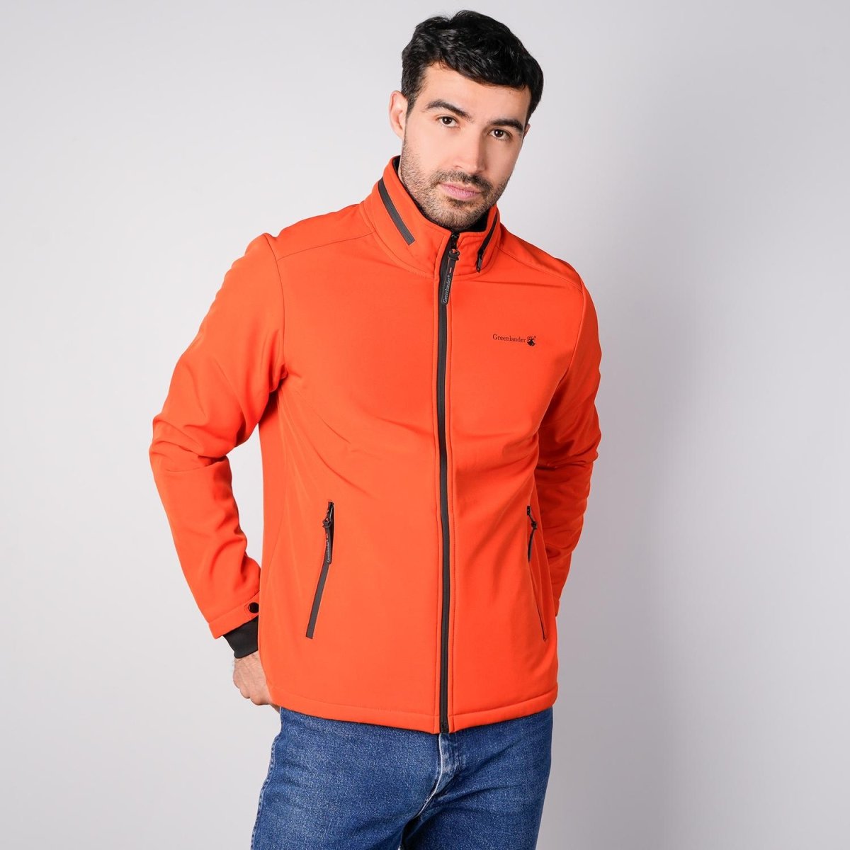 Chamarra poliester para hombre con capucha Greenlander - Greenlander