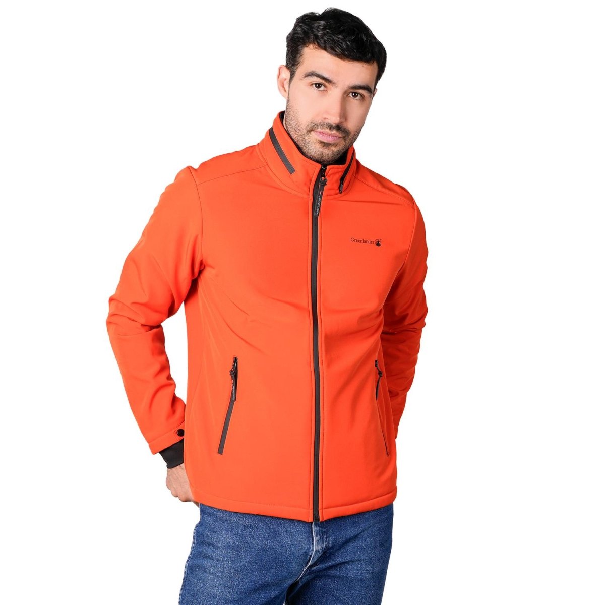 Chamarra poliester para hombre con capucha Greenlander - Greenlander