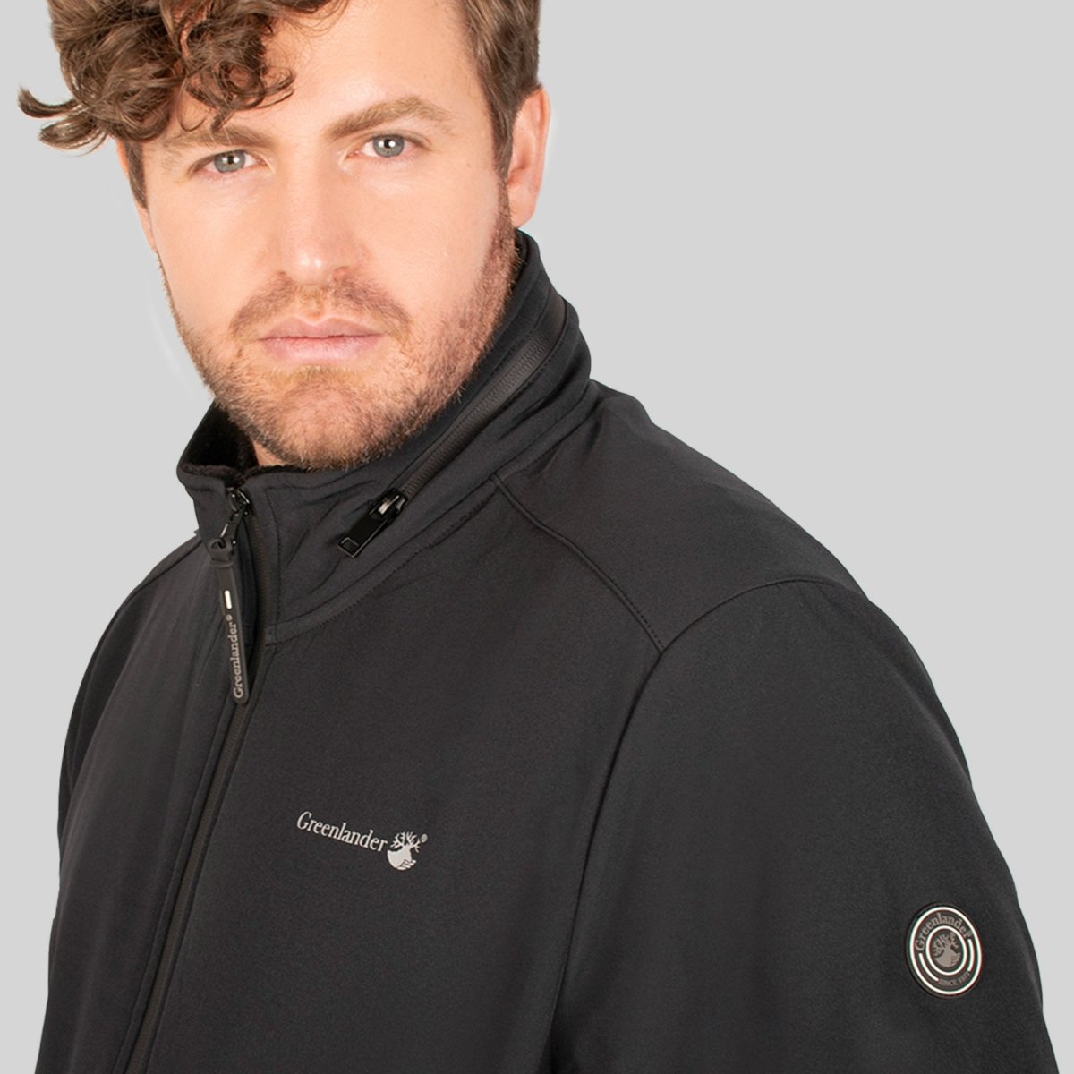 Chamarra poliester plus size para hombre con capucha Greenlander - Greenlander