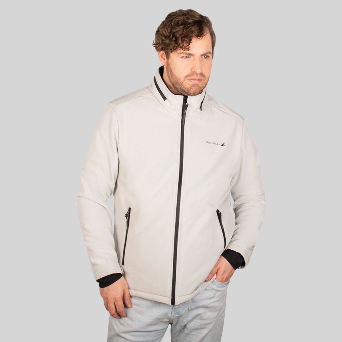 Chamarra poliester plus size para hombre con capucha Greenlander - Greenlander