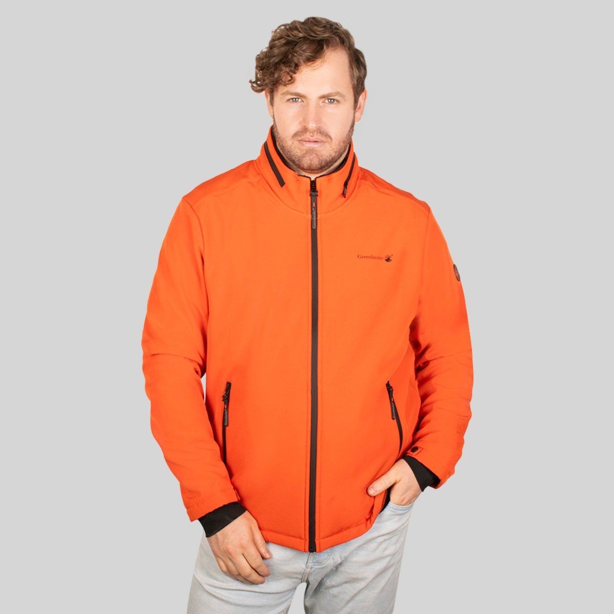 Chamarra poliester plus size para hombre con capucha Greenlander - Greenlander