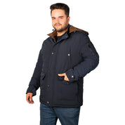 Chamarra Reversible con Capucha Desmontable Greenlander Hombre Plus Size - Greenlander