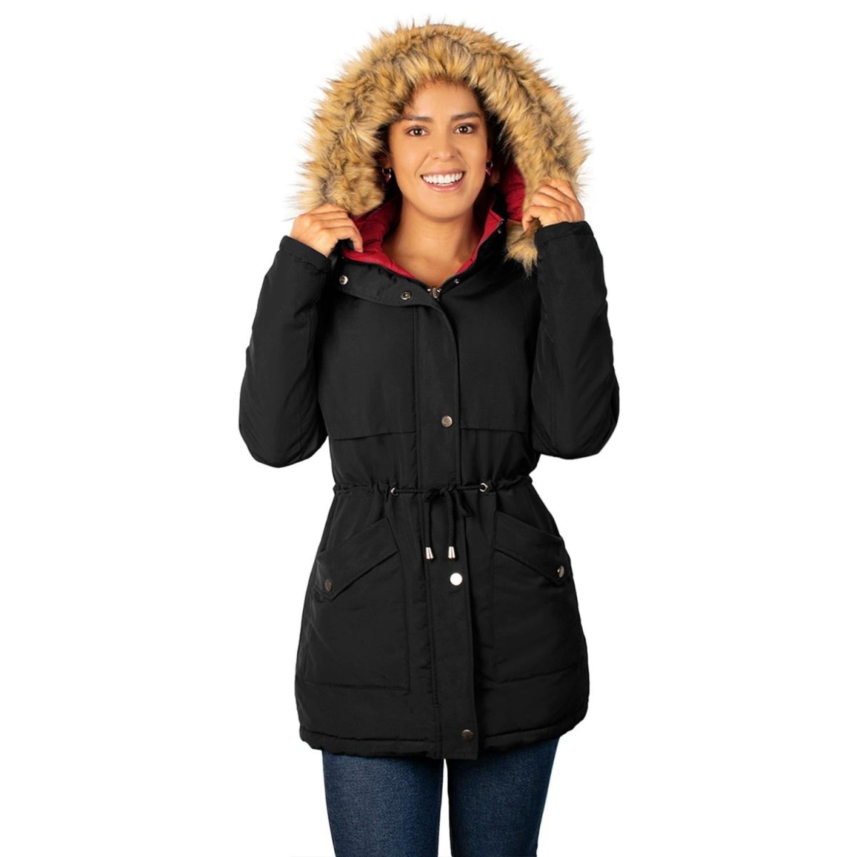 Chamarra Reversible con Capucha Mujer - Greenlander