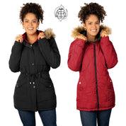 Chamarra Reversible con Capucha Mujer - Greenlander