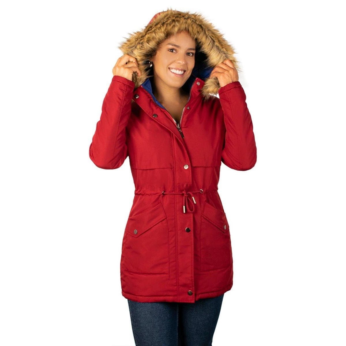 Chamarra Reversible con Capucha Mujer - Greenlander