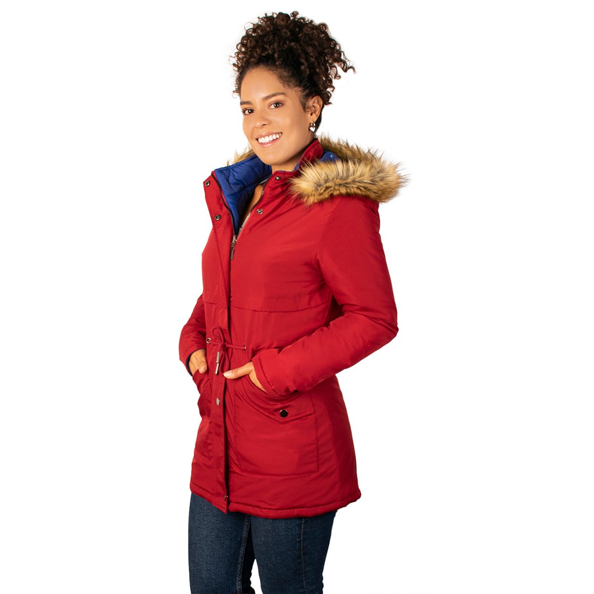 Chamarra Reversible con Capucha Mujer - The Original Greenlander