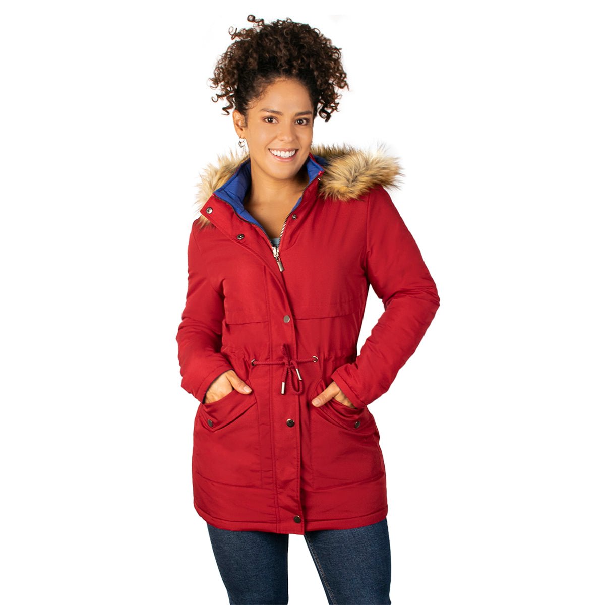 Chamarra Reversible con Capucha Mujer - The Original Greenlander