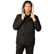 Chamarra Reversible con Gorro Desmontable Greenlander Hombre - Greenlander