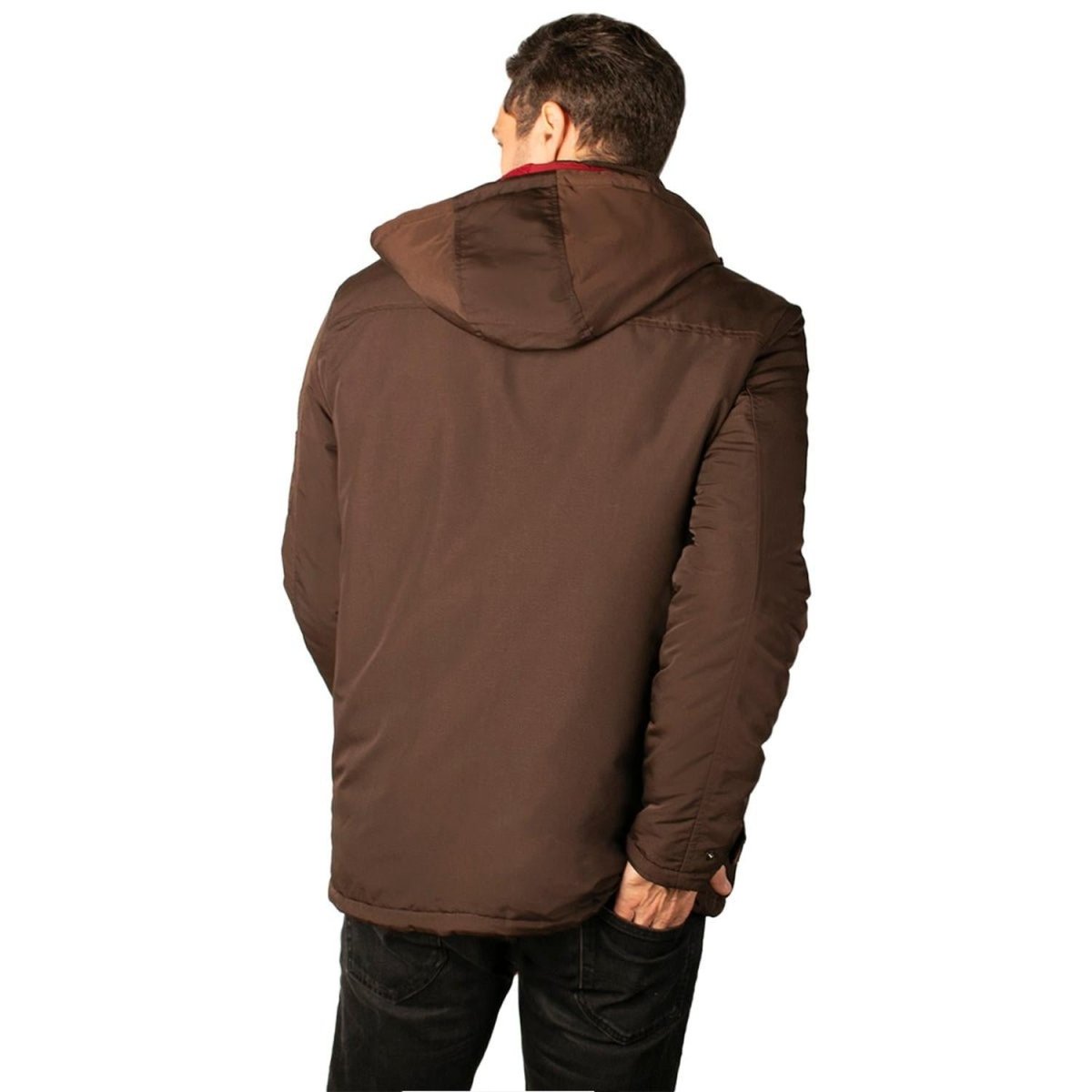 Chamarra Reversible con Gorro Desmontable Greenlander Hombre - Greenlander