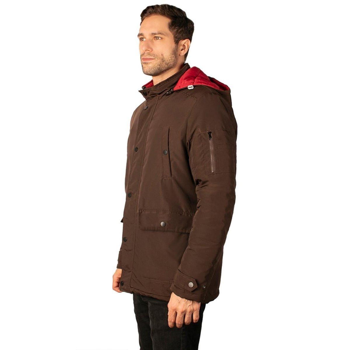 Chamarra Reversible con Gorro Desmontable Greenlander Hombre - Greenlander