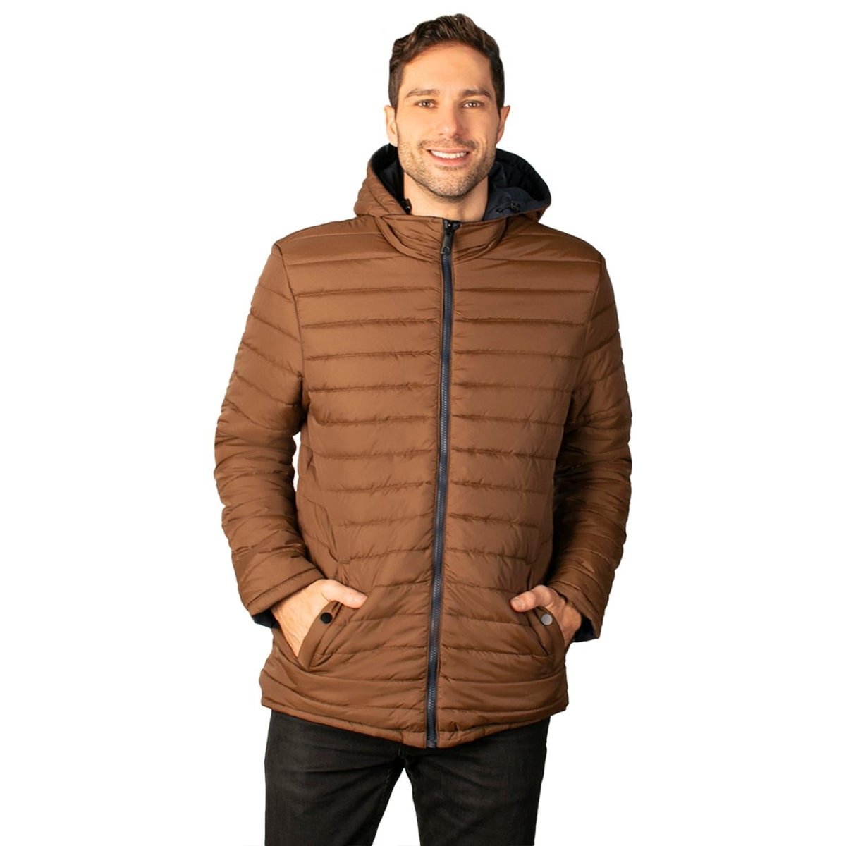 Chamarra Reversible con Gorro Desmontable Greenlander Hombre - Greenlander