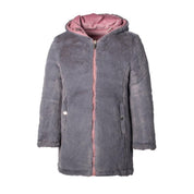 Chamarra Reversible Con Gorro Fur Niña - Greenlander