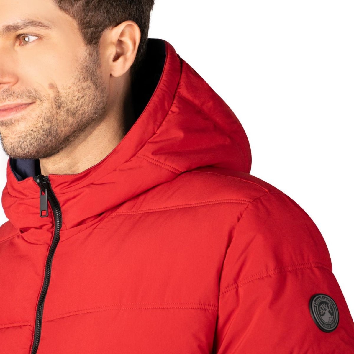 Chamarra Reversible Con Gorro Hombre - Greenlander
