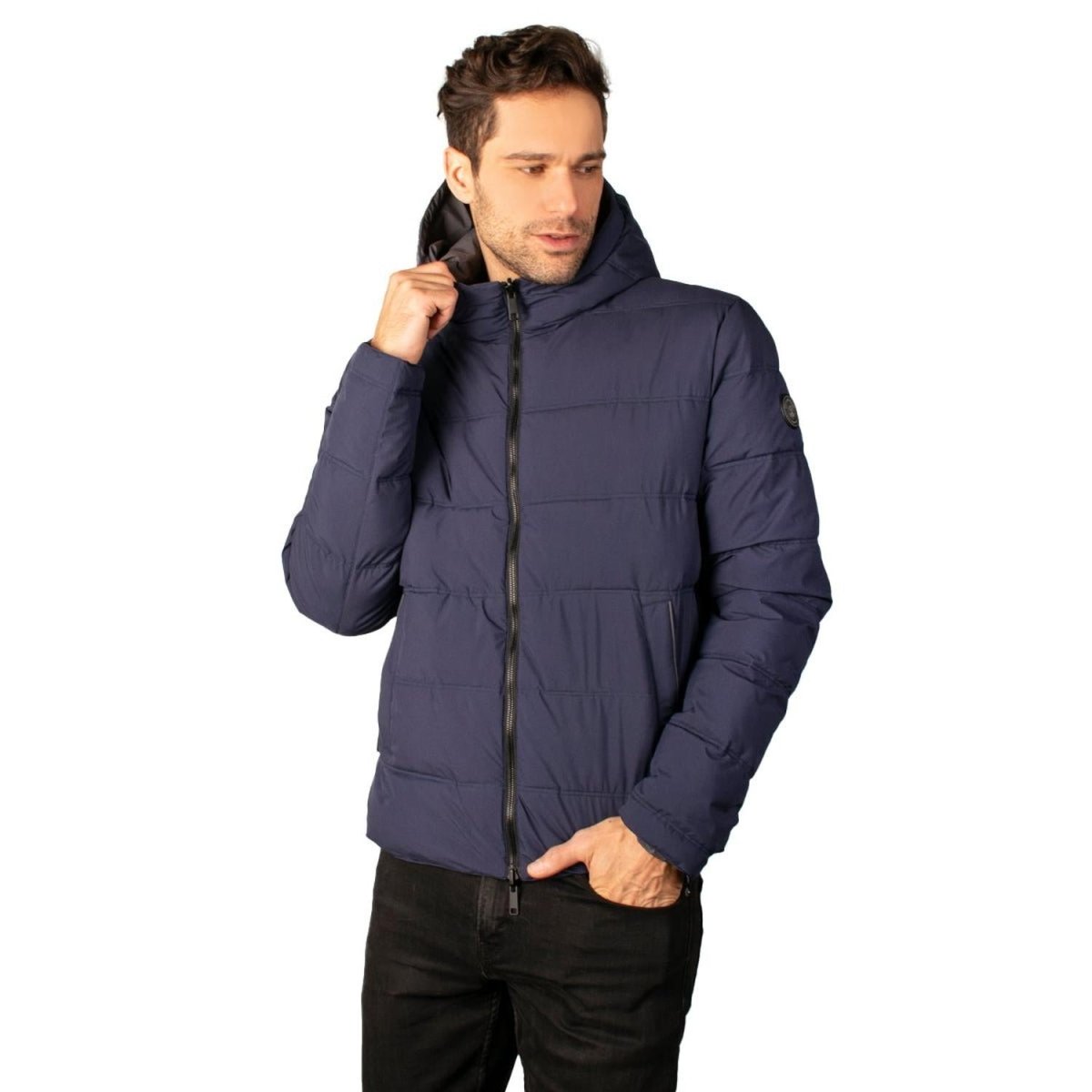 Chamarra Reversible Con Gorro Hombre - Greenlander