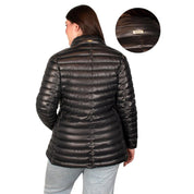 Chamarra Reversible De Pluma Mujer Plus Size - Greenlander