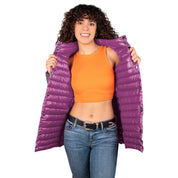 Chamarra Reversible De Pluma Mujer - The Original Greenlander