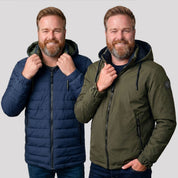 Chamarra Reversible Doble Vista Plus Size para Hombre con Capucha | Greenlander - Greenlander