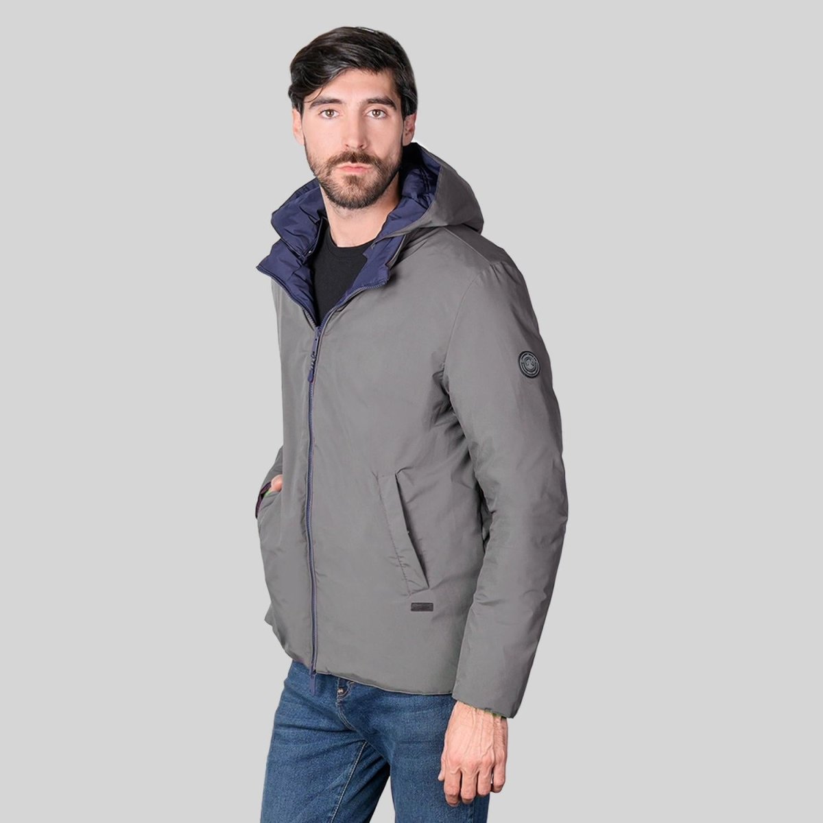 Chamarra reversible para hombre con capucha Greenlander - Greenlander