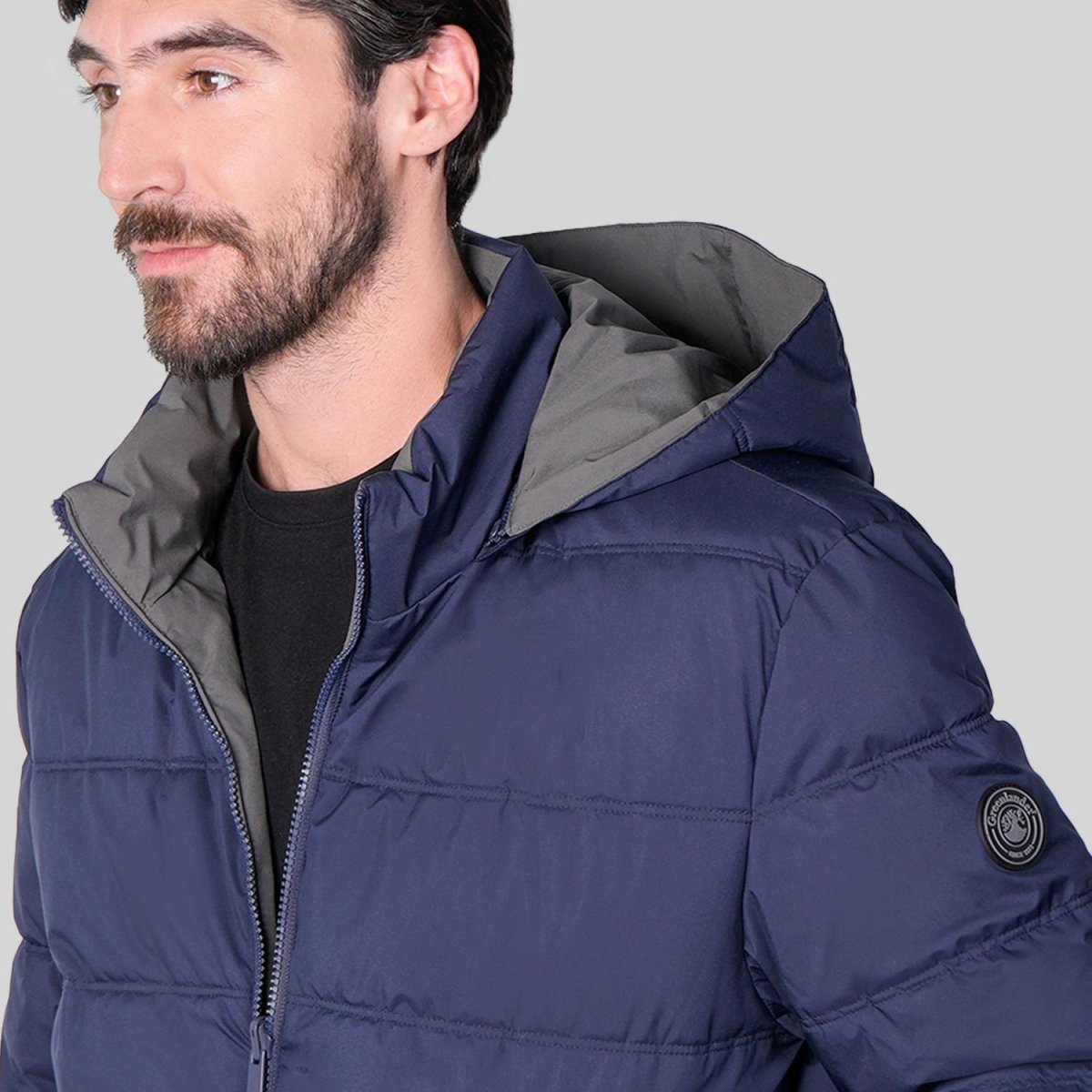 Chamarra reversible para hombre con capucha Greenlander - Greenlander