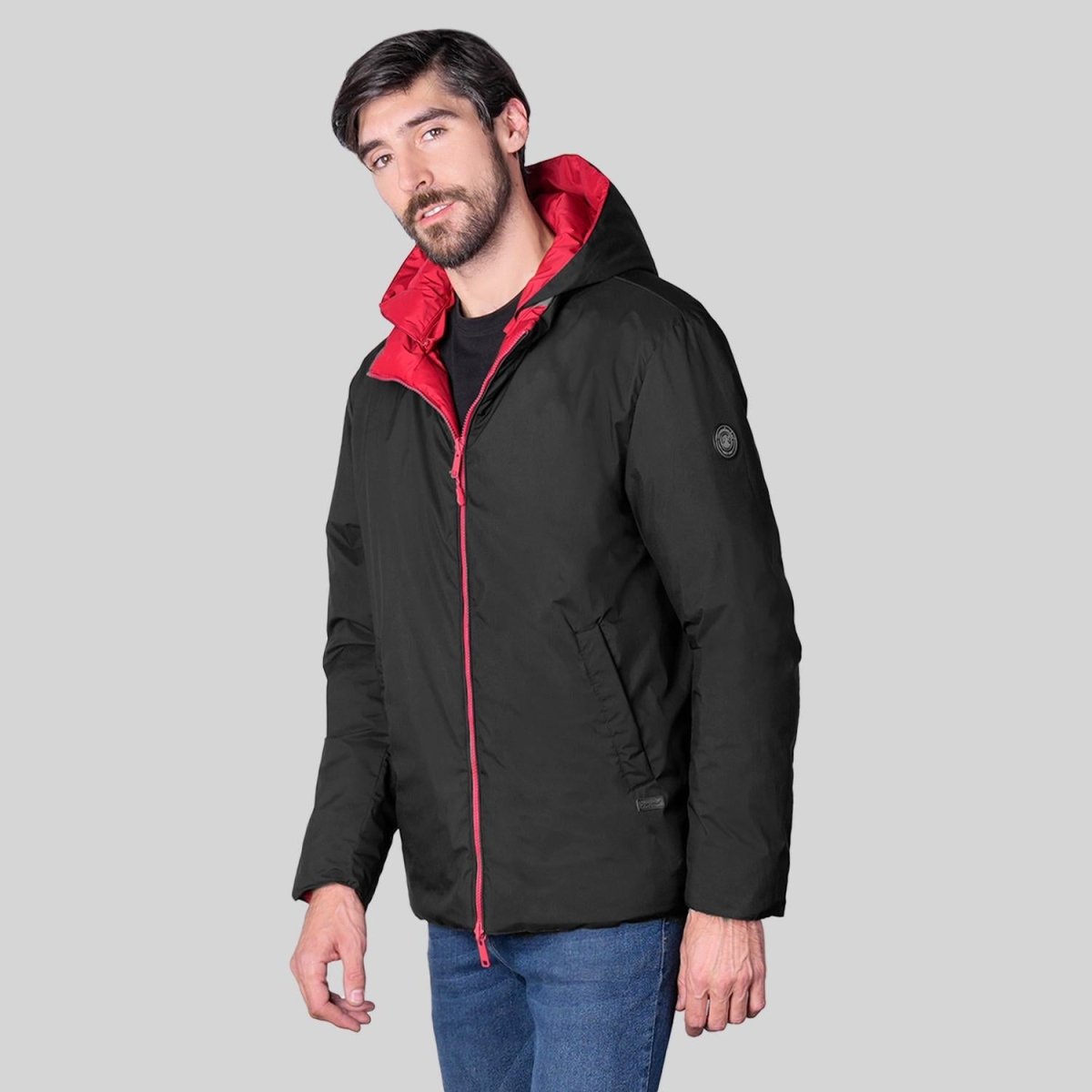 Chamarra reversible para hombre con capucha Greenlander - Greenlander