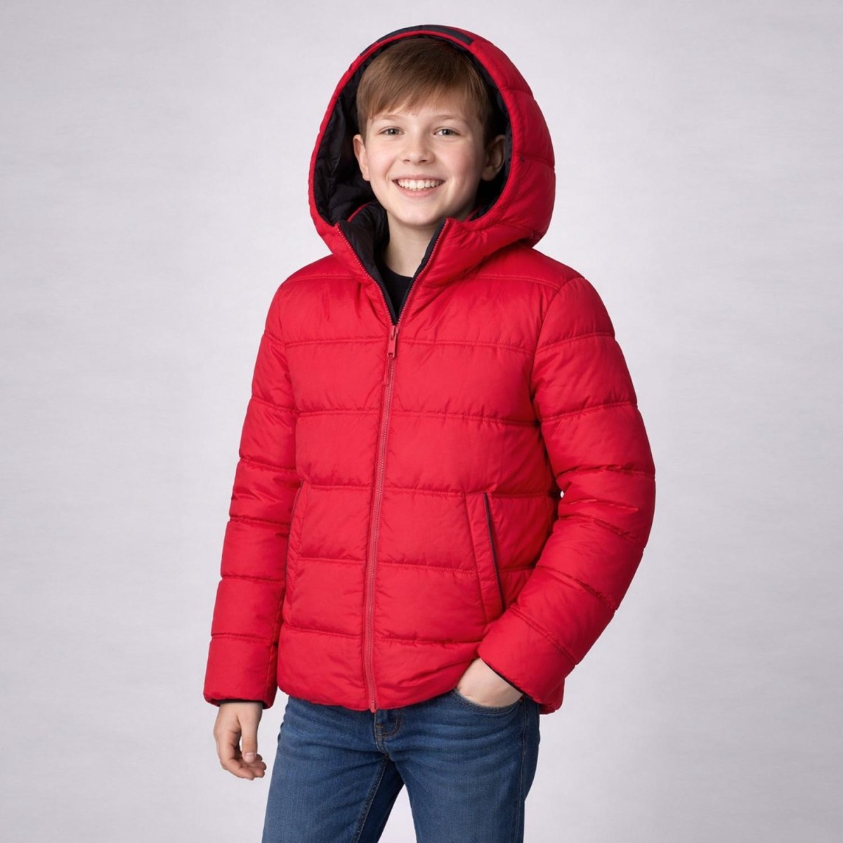 Chamarra reversible para niño con capucha Greenlander - Greenlander