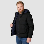Chamarra reversible plus size para hombre con capucha Greenlander - Greenlander