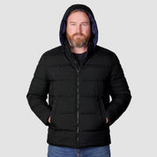 Chamarra reversible plus size para hombre con capucha Greenlander - Greenlander
