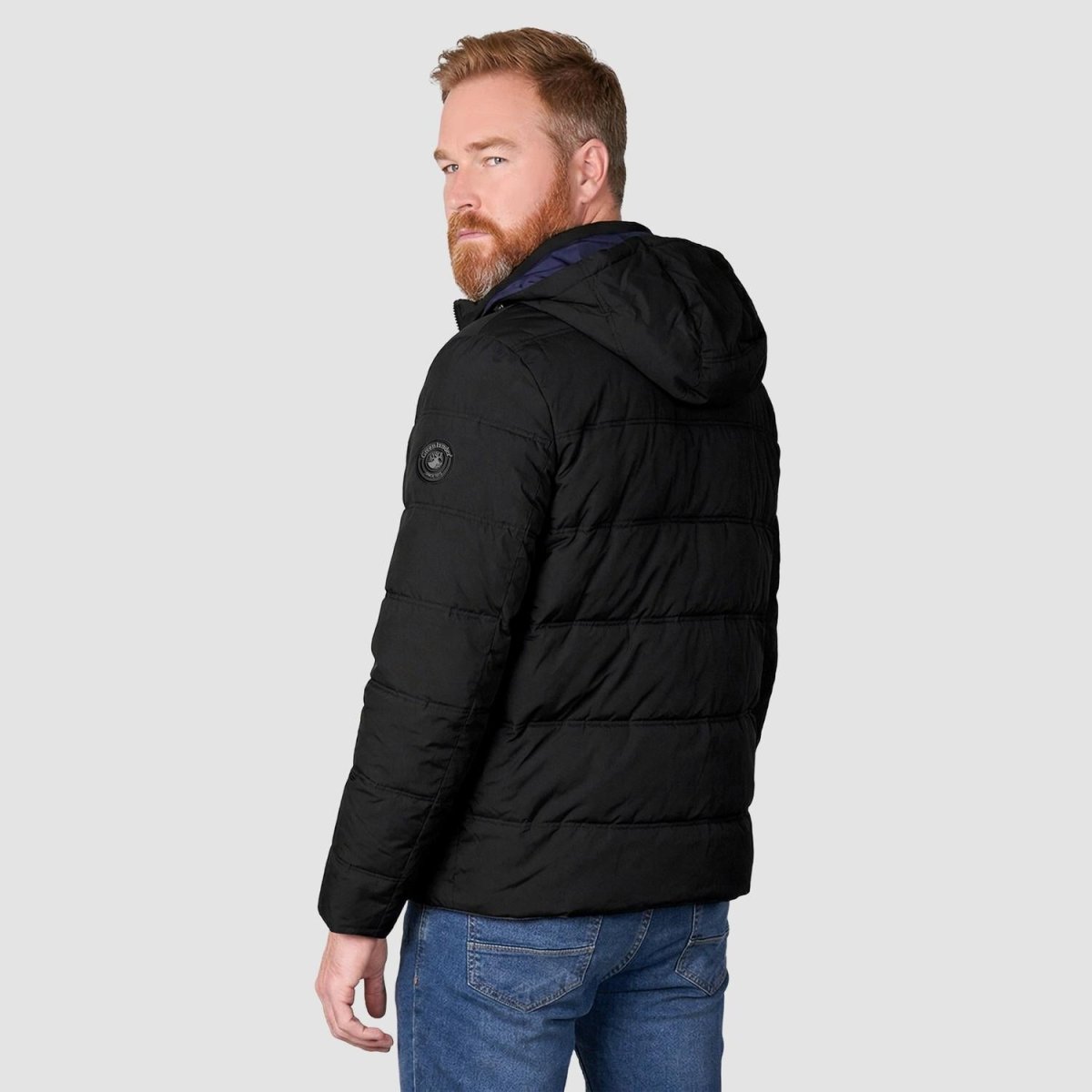 Chamarra reversible plus size para hombre con capucha Greenlander - Greenlander