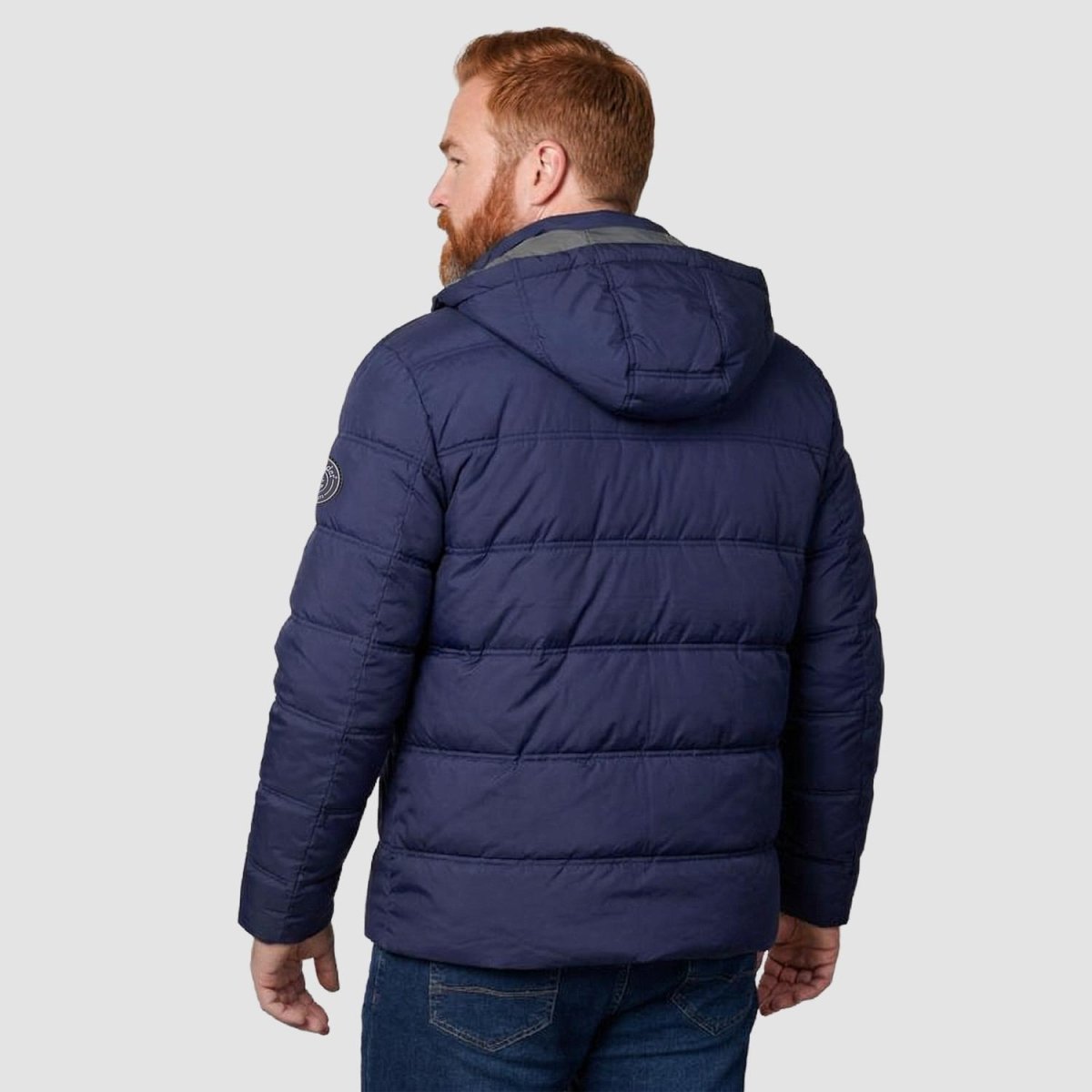 Chamarra reversible plus size para hombre con capucha Greenlander - Greenlander