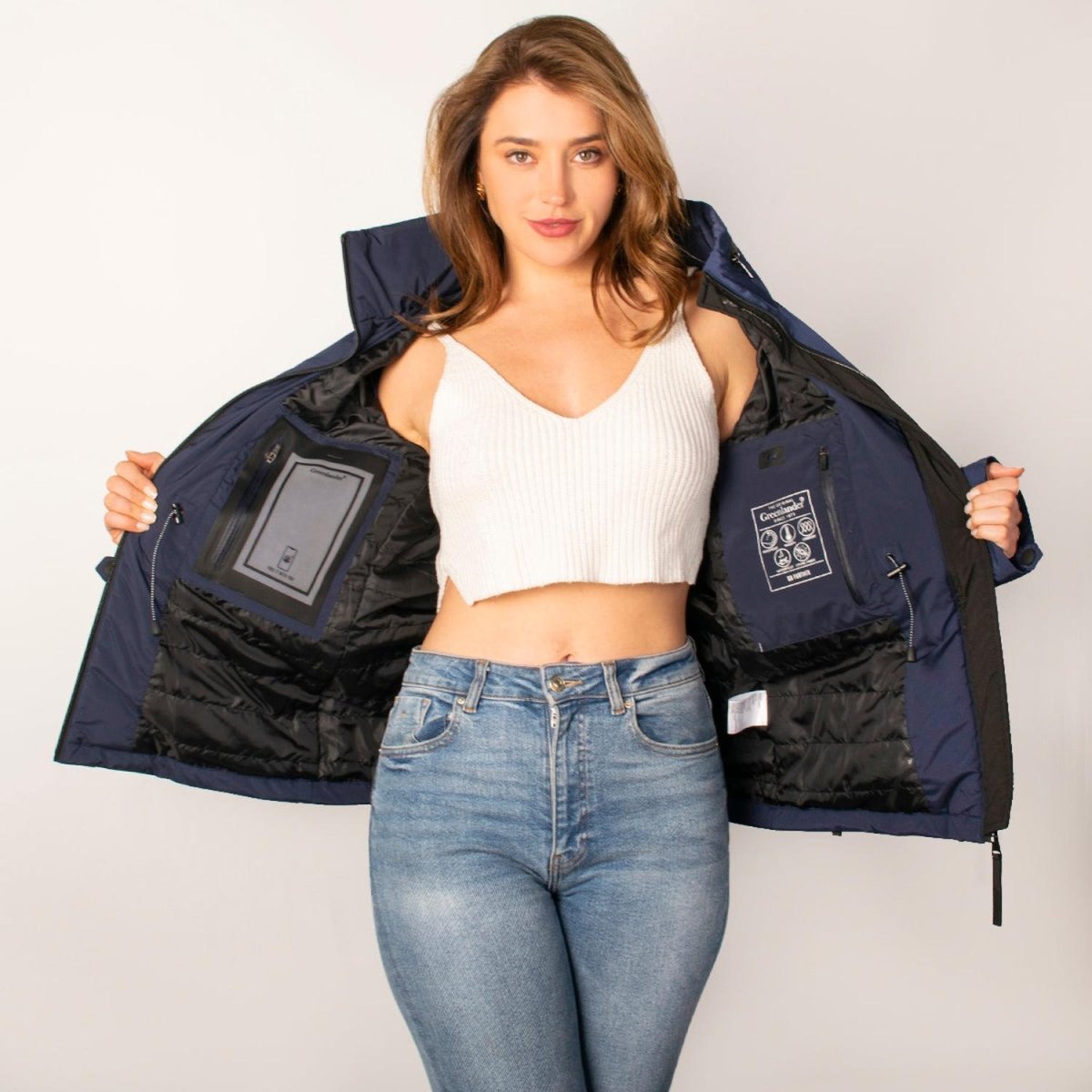 Chamarra Rompevientos Ajustable Mujer - Greenlander