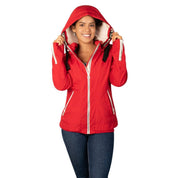 Chamarra Rompevientos Con Gorro Desmontable Mujer - Greenlander
