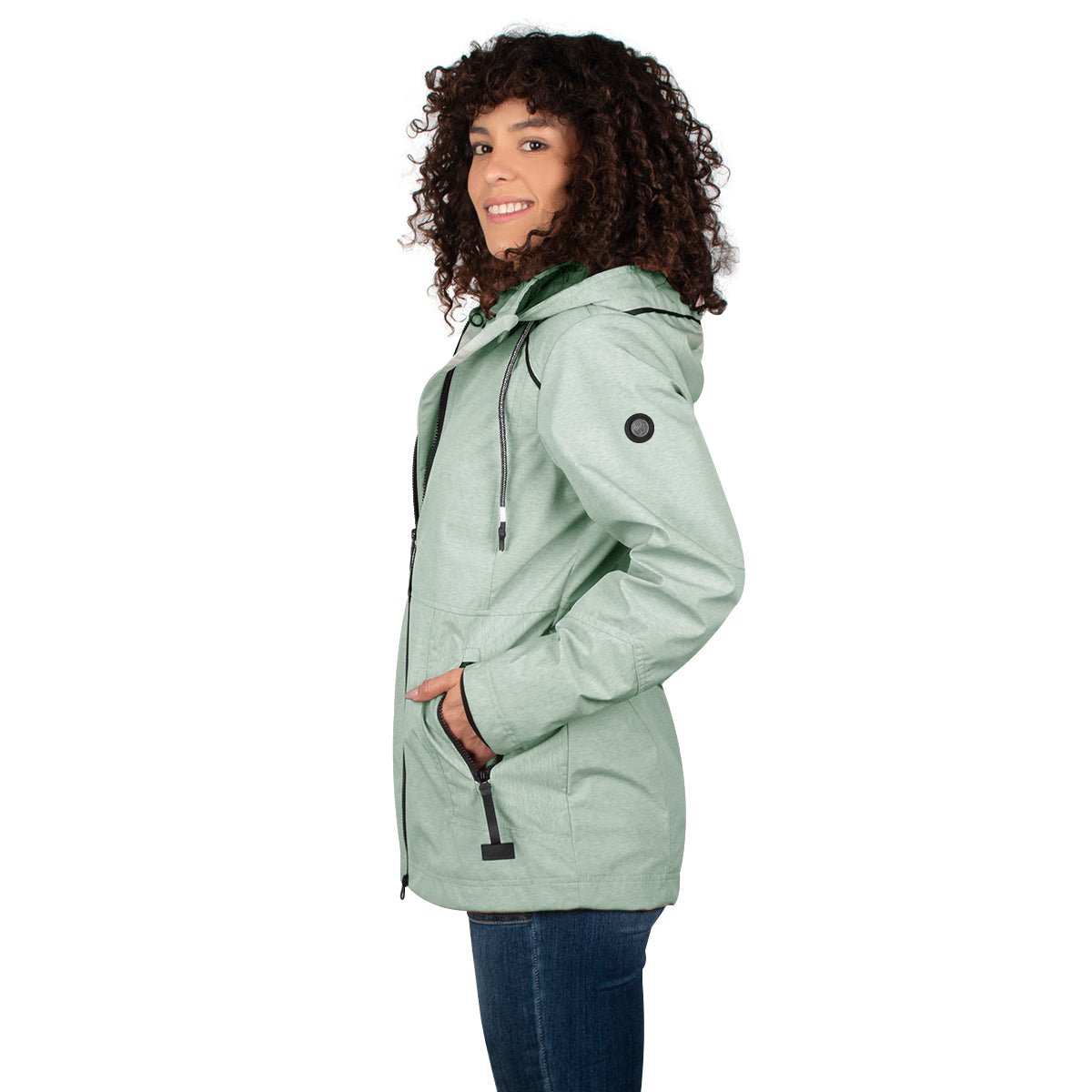 Chamarra Rompevientos Con Gorro Desmontable Mujer - The Original Greenlander