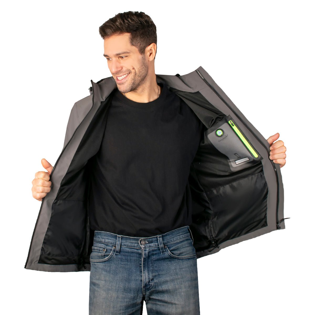 Chamarra Rompevientos Impermeable Hombre - The Original Greenlander