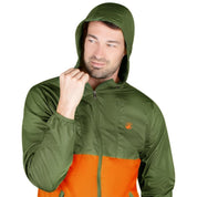 Chamarra Rompevientos Ligero Con Gorro Hombre - Greenlander