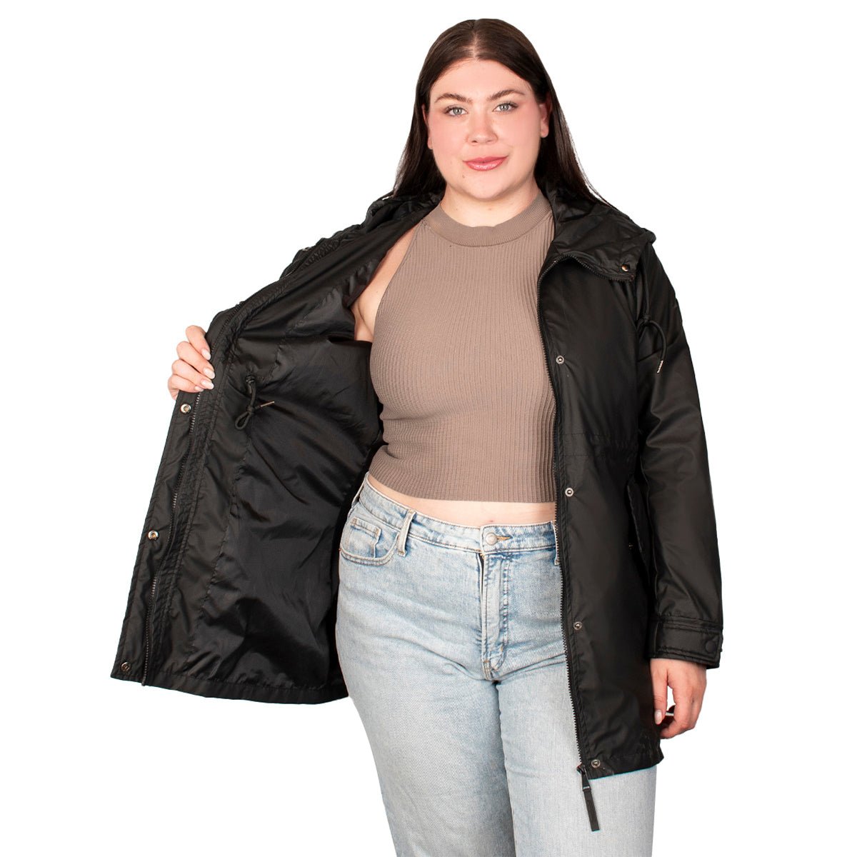 Chamarra Rompevientos Ligero Mujer Plus Size - The Original Greenlander