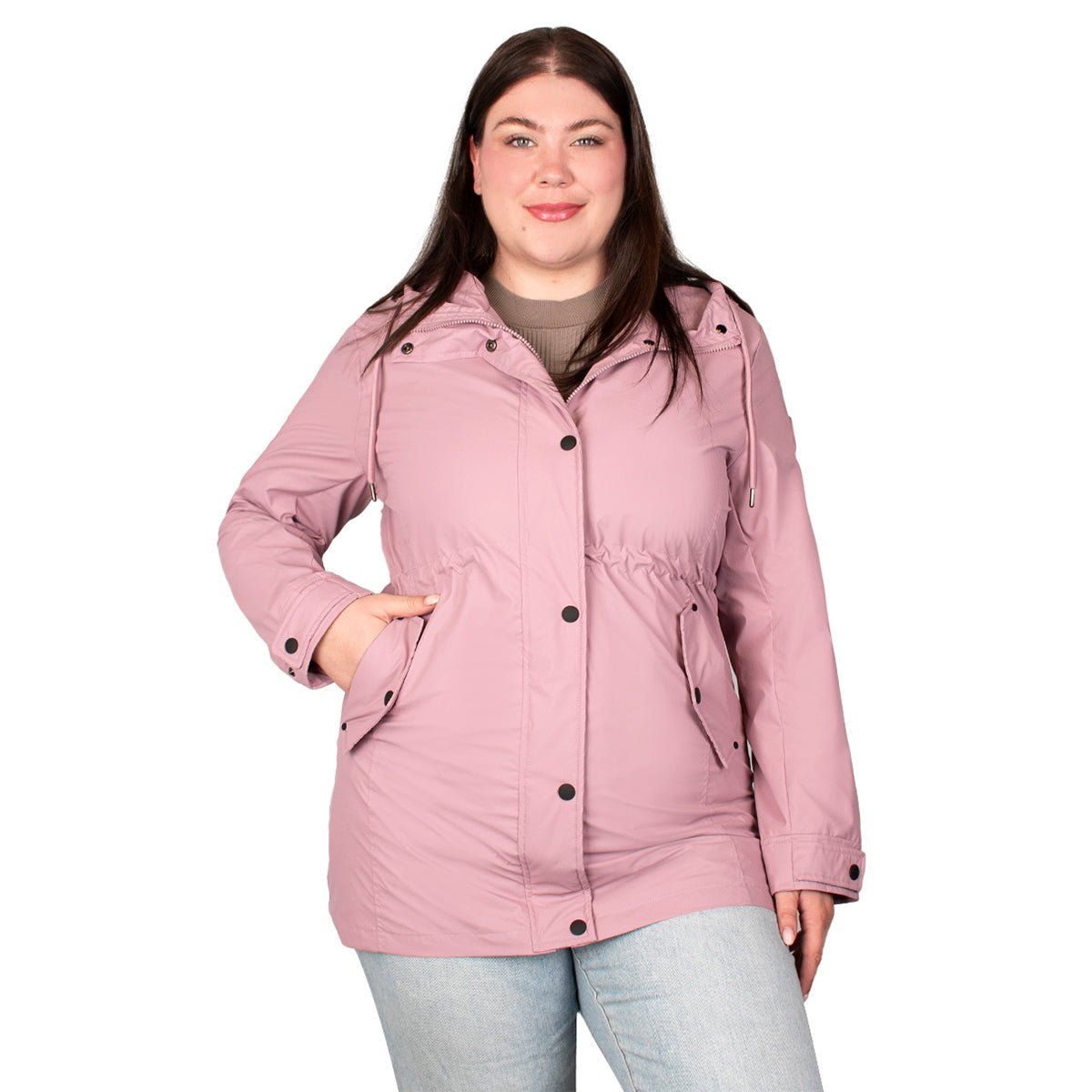 Chamarra Rompevientos Ligero Mujer Plus Size - The Original Greenlander