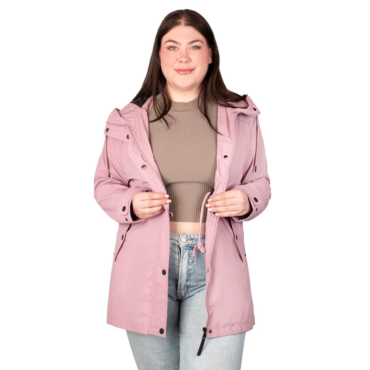 Chamarra Rompevientos Ligero Mujer Plus Size - The Original Greenlander