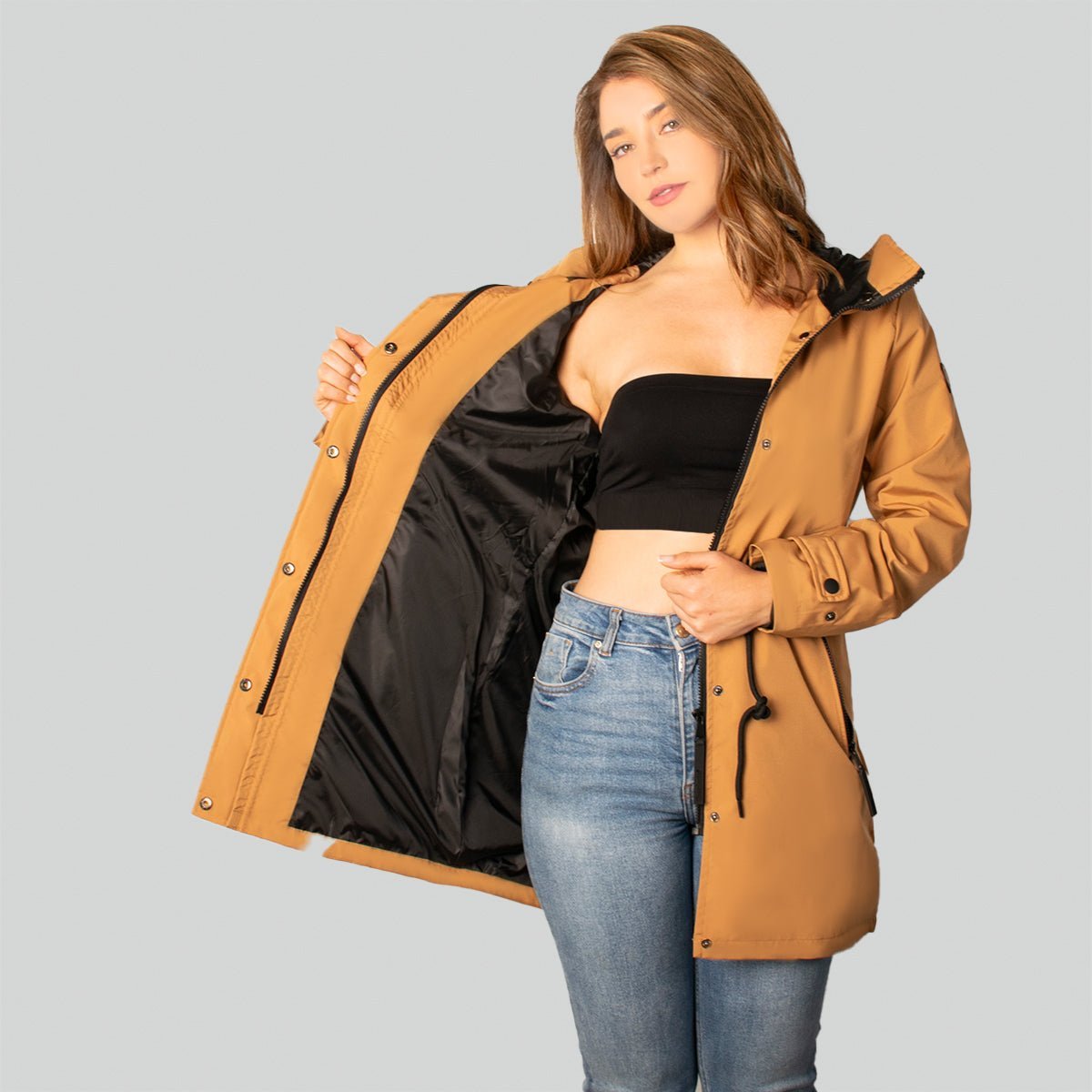 Chamarra Rompevientos Mujer con Gorro fijo Greenlander - The Original Greenlander