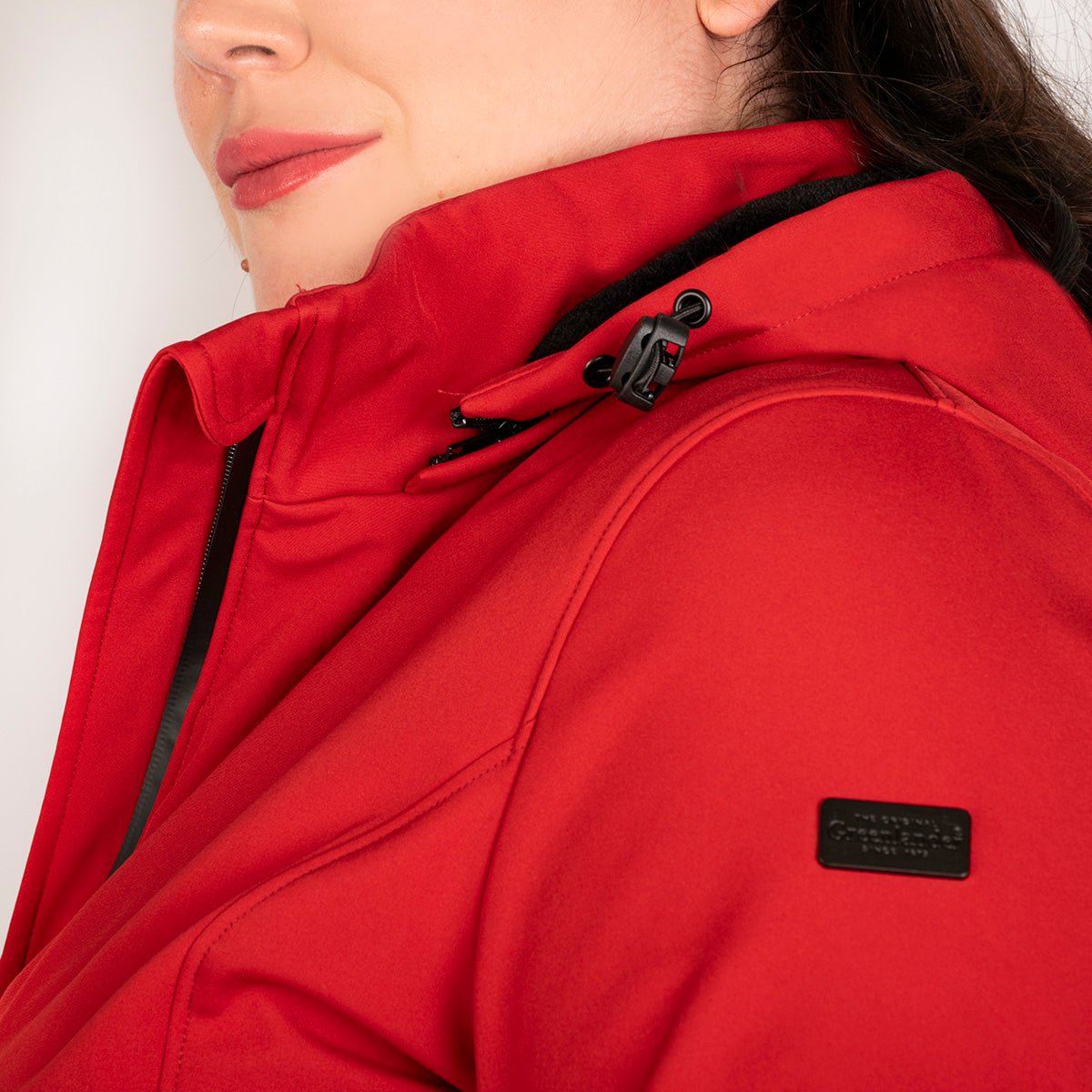Chamarra Rompevientos Mujer Forro Polar con Gorro Desmontable Greenlander - The Original Greenlander