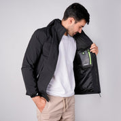 Chamarra rompevientos para hombre con capucha desmontable Greenlander - Greenlander