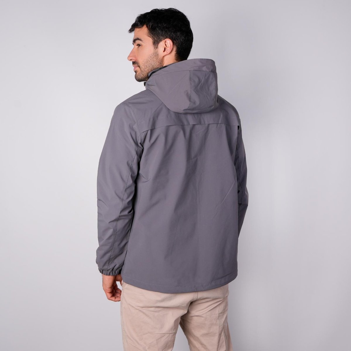 Chamarra rompevientos para hombre con capucha desmontable Greenlander - Greenlander