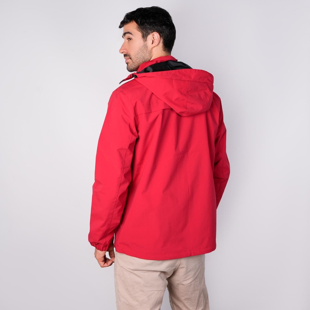 Chamarra rompevientos para hombre con capucha desmontable Greenlander - Greenlander