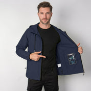 Chamarra rompevientos para hombre con capucha y bolsillos Greenlander - Greenlander