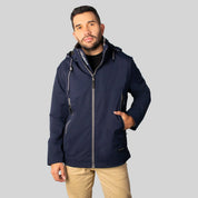 Chamarra Rompevientos Para Hombre con Forro de Mesh y Gorro Desmontable Greenlander - The Original Greenlander