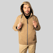 Chamarra Rompevientos Para Hombre con Forro de Mesh y Gorro Desmontable Greenlander - The Original Greenlander