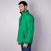 Chamarra rompevientos para hombre con gorro y bolsillo interno Greenlander - Greenlander