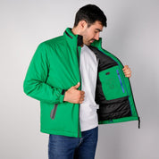 Chamarra rompevientos para hombre con gorro y bolsillo interno Greenlander - Greenlander