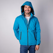 Chamarra rompevientos para hombre con gorro y bolsillo interno Greenlander - Greenlander