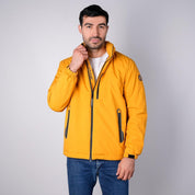 Chamarra rompevientos para hombre con gorro y bolsillo interno Greenlander - Greenlander